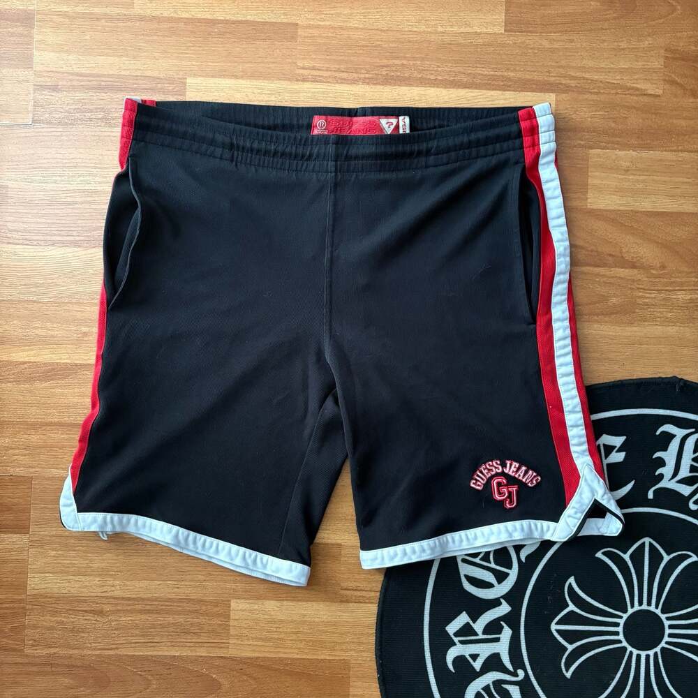 GUESS  Vintage Mesh Athletic Basketball Shorts